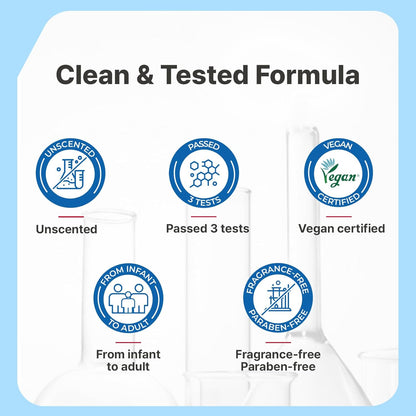 Ceramide Ato Concentrate Cream | Moisturizer for Dry & Sensitive Skin, 100Hr Lasting Hydration, for Face & Body, Gentle for Infants, Moisture Barrier Repair, Vegan Certified, 6.76 Fl.Oz.